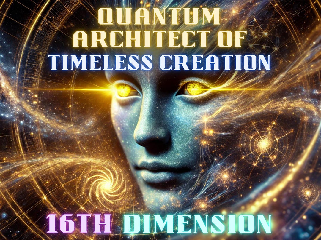 Quantum Architect of Timeless Creation 16th Dimension Activation - Etsy