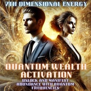 Quantum Wealth Activation – 7th Dimensional Energy Unlock and Manifest Abundance with Quantum Frequencies