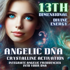 Crystalline Angelic DNA Activation – 13th Dimensional Integrate Angelic Frequencies into Your DNA