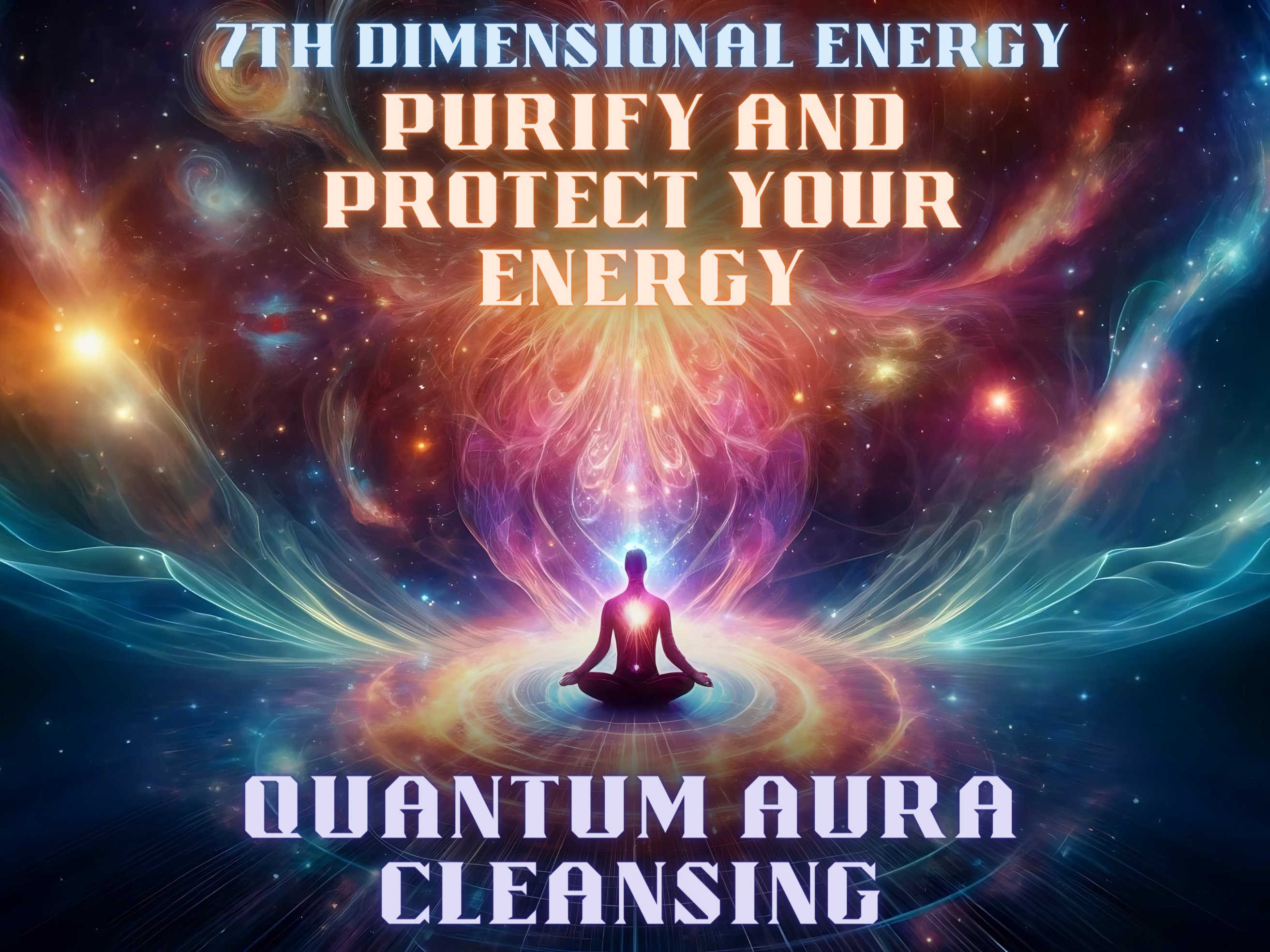 Quantum Aura Cleansing Activation – 7th Dimensional Energy, Purify