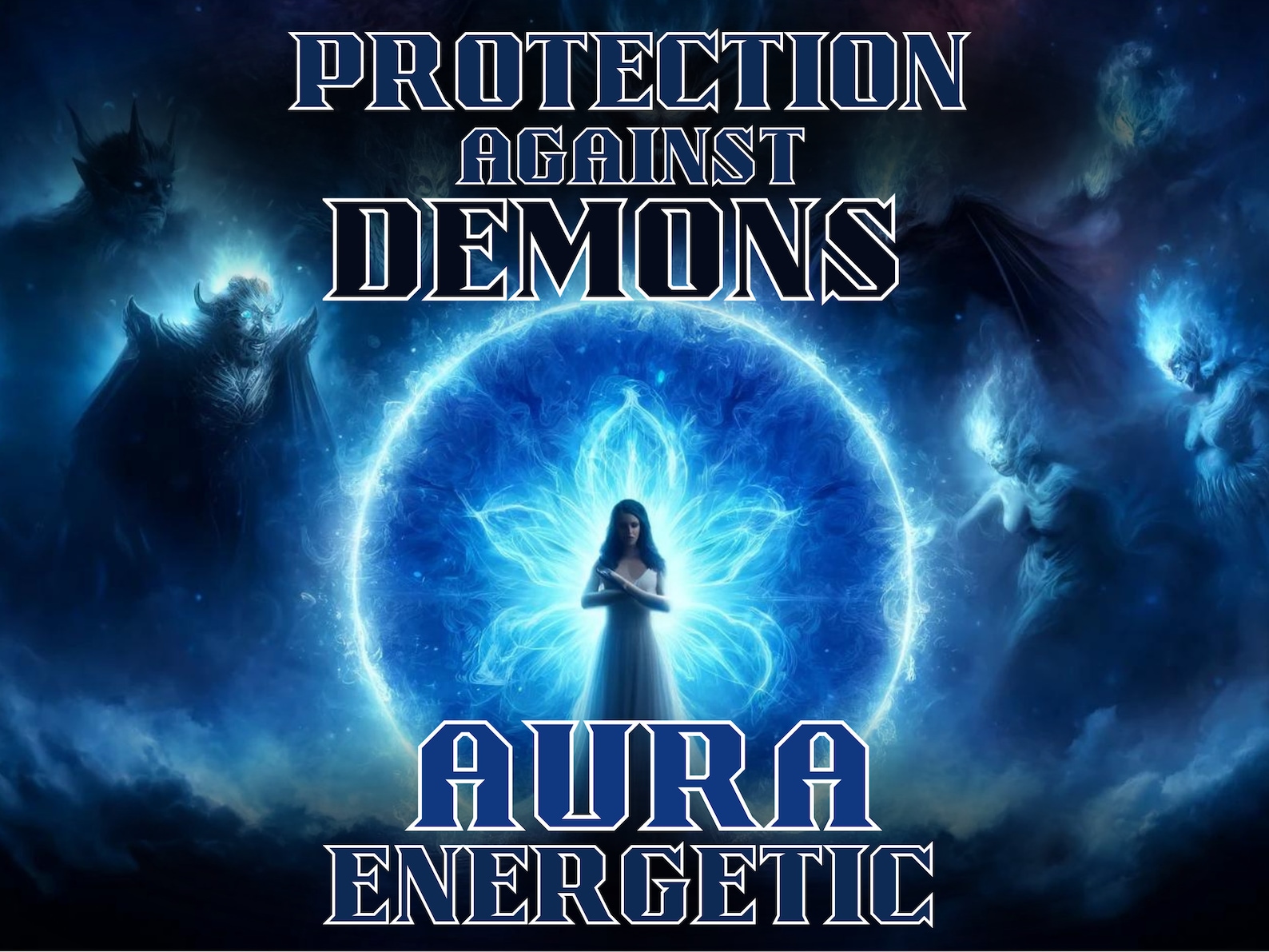 Demon Protector Protection Against Demons Aura Energetic, Fortify Your Spiritual ...