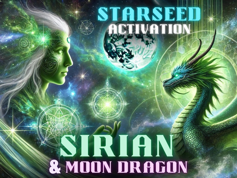 Moon Dragon & Sirian Starseed Activation - Etsy