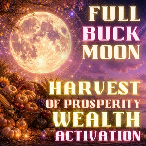 Full Buck Moon Harvest of Prosperity Activation