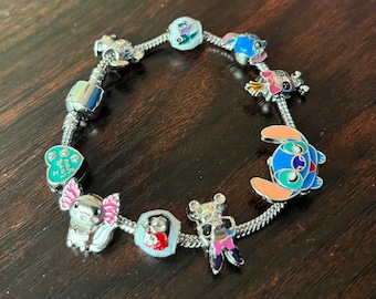 Disney's Lilo and Stitch Charm Bracelet