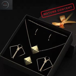 Adjustable Nipple Clamps – Sensual Metal Clamp Set for Couples, Flirting & Nipple Stimulation