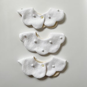 organic cotton petal bib