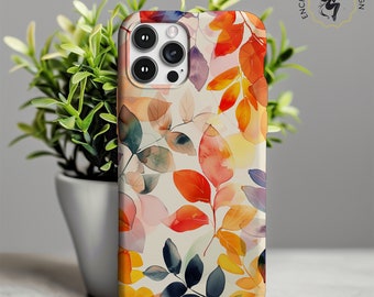 Enchanted Fall Autumn Leaves Phone Case | Gift for Her | iPhone Case | Galaxy Phone Case | Google Pixel Phone Case | Tough Case 230