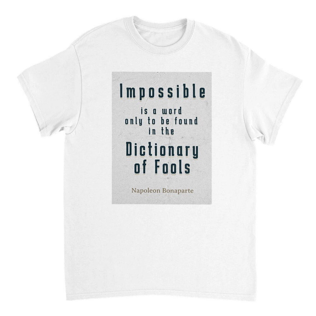Napoleon Bonaparte Quote Napoleon Quote Inspirational Quote Movitional