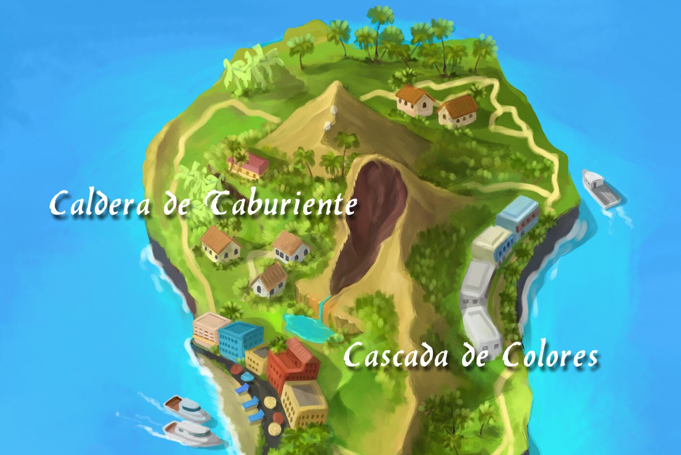 Islas Canarias Canary Islands Poster Birthday Gift Lanzarote Print