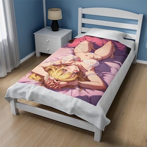 Velveteen Embrace of Anime Desire™ - Plush Blanket #2