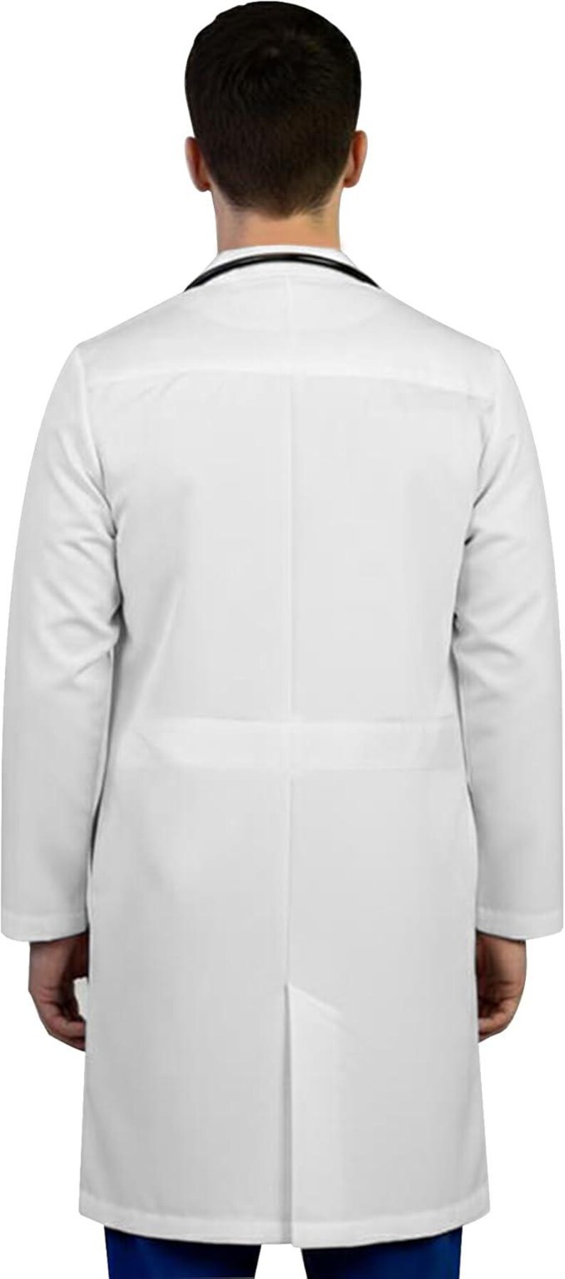 Custom Embroidered Lab Coat, Unisex Poly-cotton Blend, Professional - Etsy
