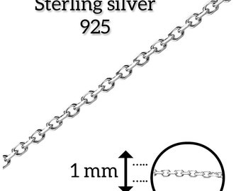 925 sterling silver kette 45 cm