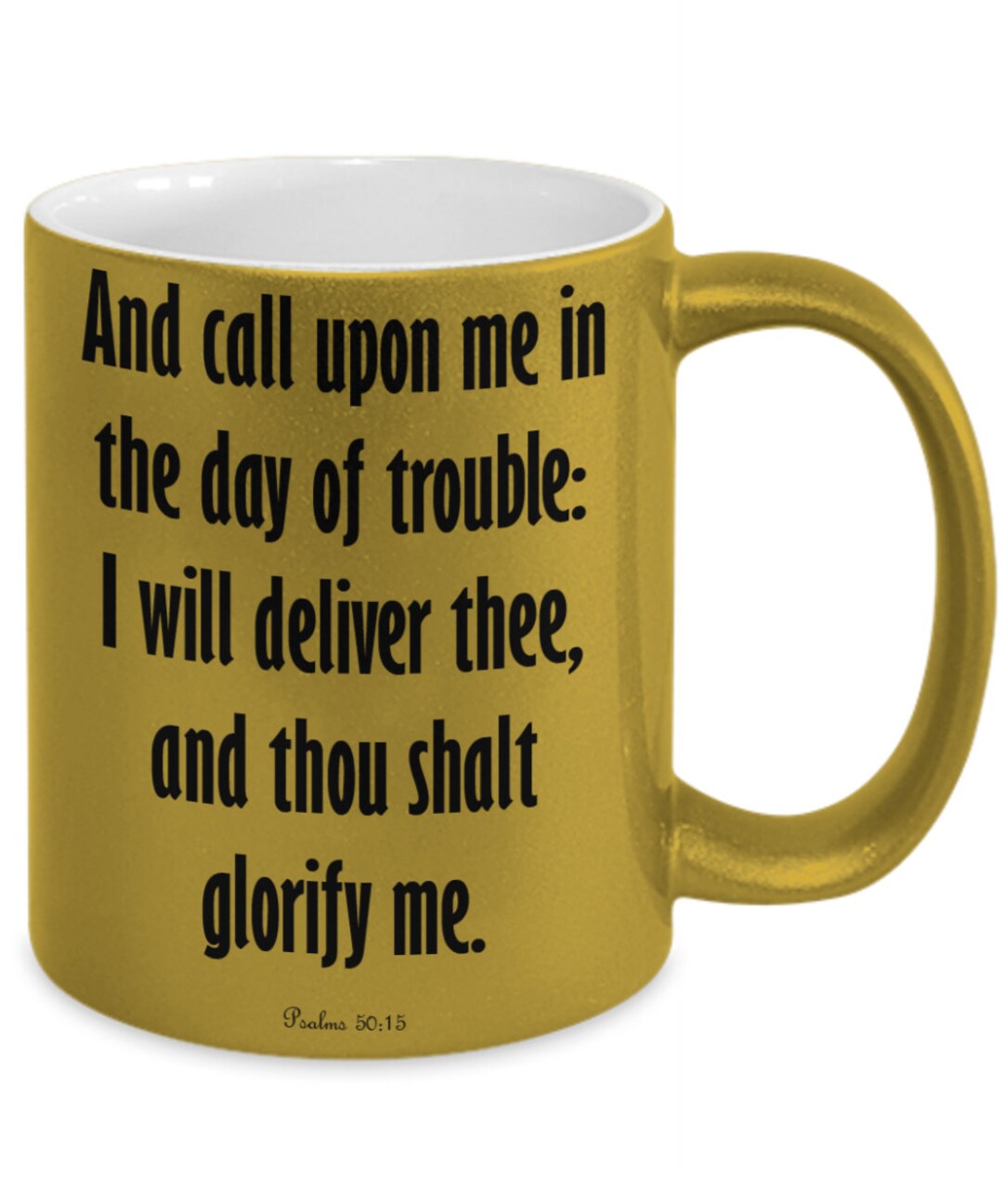 Christian Bible Verse Mug Prayer Psalms 5015 Etsy
