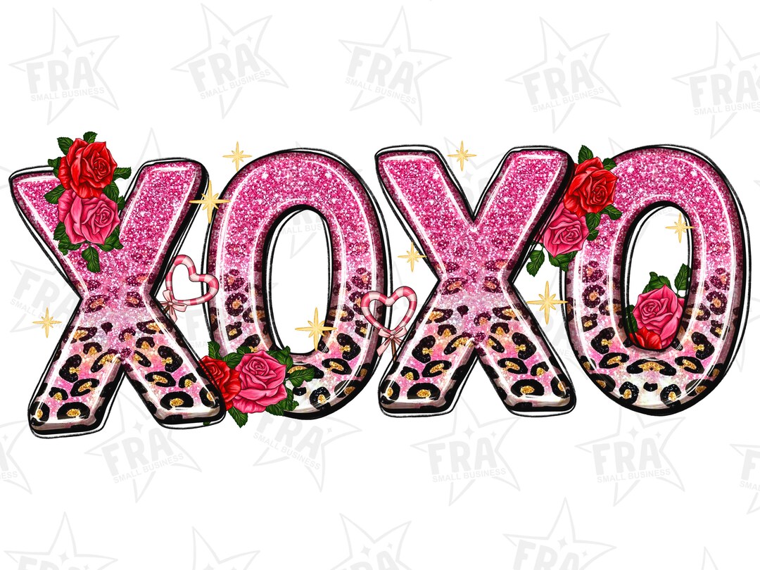 Valentine's Day Xoxo Png Sublimation Design Download, Happy Valentine's ...
