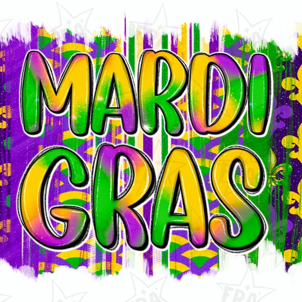 Mardi Gras Brush Strokes Png Digital Download, Leopard, Mardi Gras, Sublimation Design, PNG, Glitter, Mardi Gras Design, Mardi Gras Clip Art