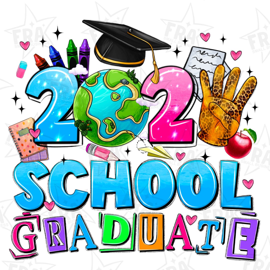 2024 School Graduate PNG, Last Day of School Png, Kindergarten 2024 Png