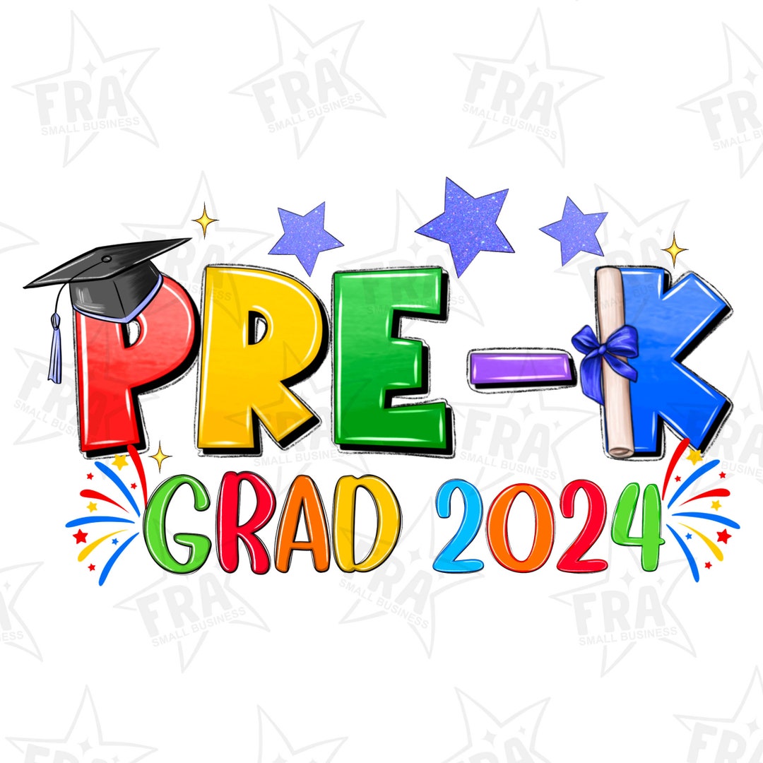 Prek Grad 2024 Png, Prek Graduation Png, Prek Graduate 2024