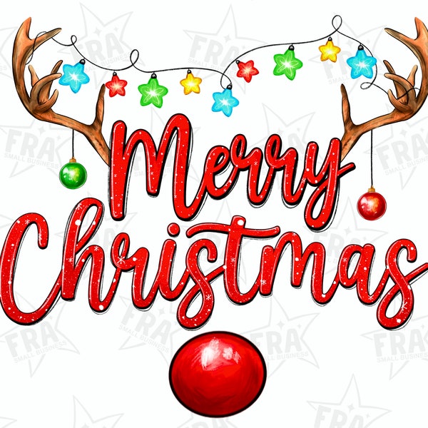 Merry Christmas Deer Png Sublimation Design, Merry Christmas Png, Love Deer,Christmas Deer Png, Western Deer Png, Merry Christmas Png