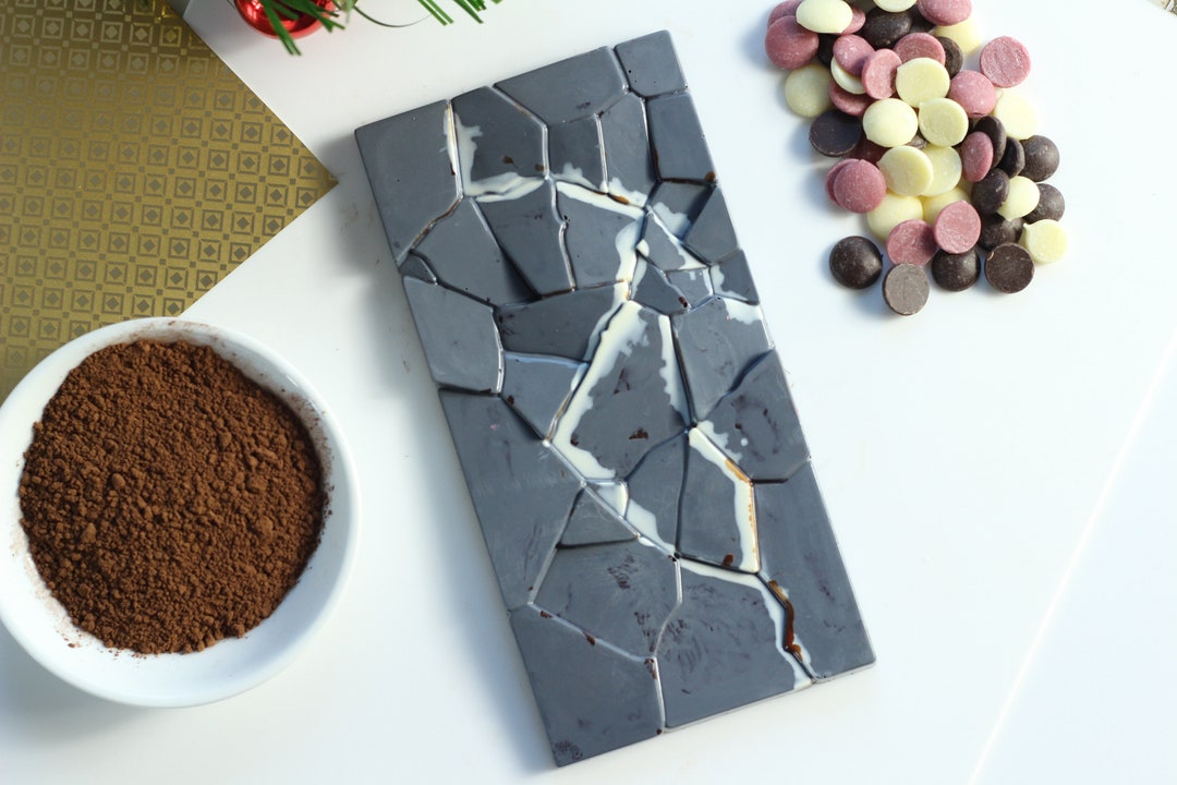 Unique Handcrafted Marble Chocolate Bar Yummy Tasty Chocolate Etsy