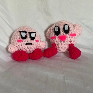 Custom Crochet Kirby Plushie