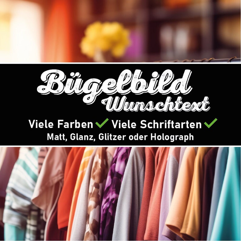 Individuelle Bügelbilder für einen einzigartigen Style - entdecke unsere Auswahl!