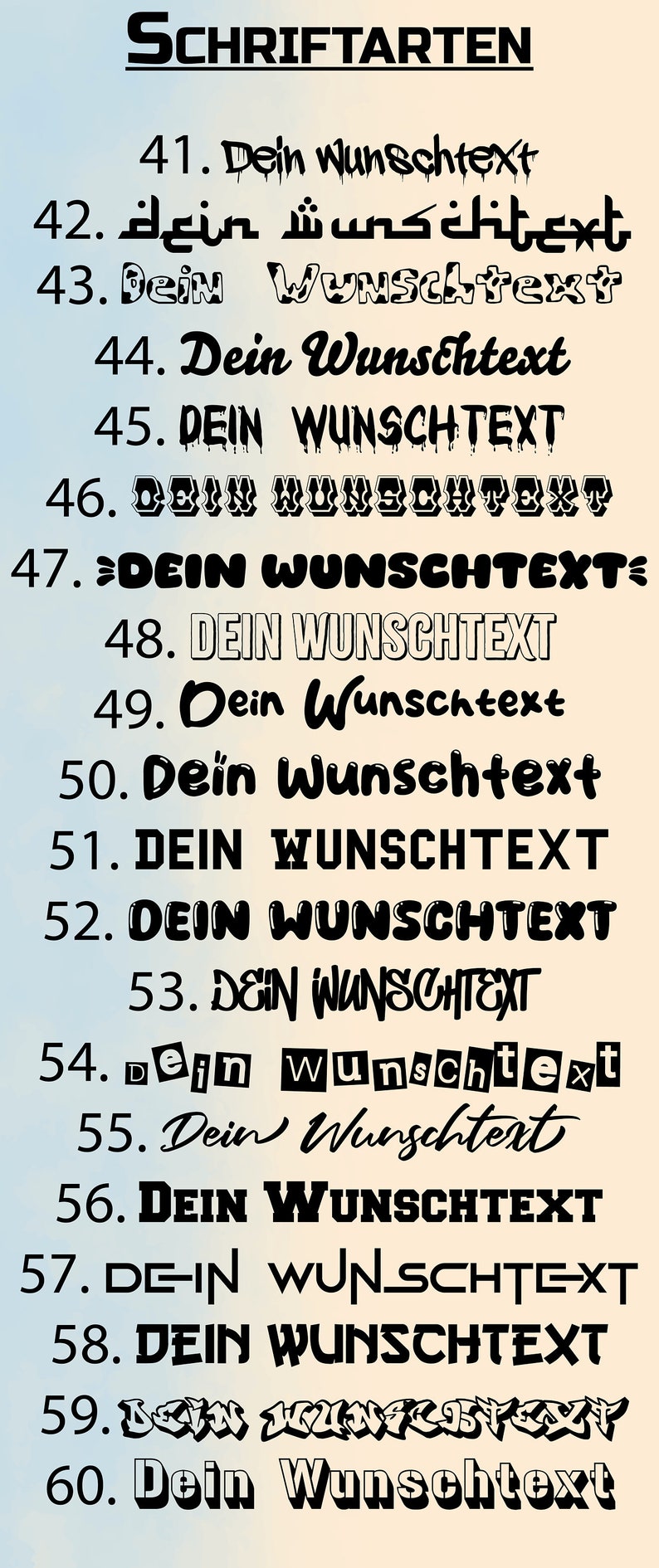 Wunschtext Aufkleber, Schriftzug-Aufkleber, Personaliesierte Aufkleber, Vinylfolie, Beschriftung, Wunschtext, Namensschild, Etikett, Sticker Bild 5