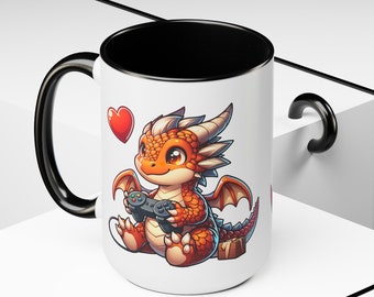 Cute Bearded Dragon Mug Birthday Gift Gamers Mug Enthusiast lizard Mug Best Mothers Gift Grandmom's Mug