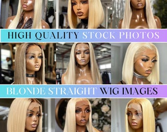 Blonde Wig Stock Photos: Beauty & Hair Images (Digital Download)