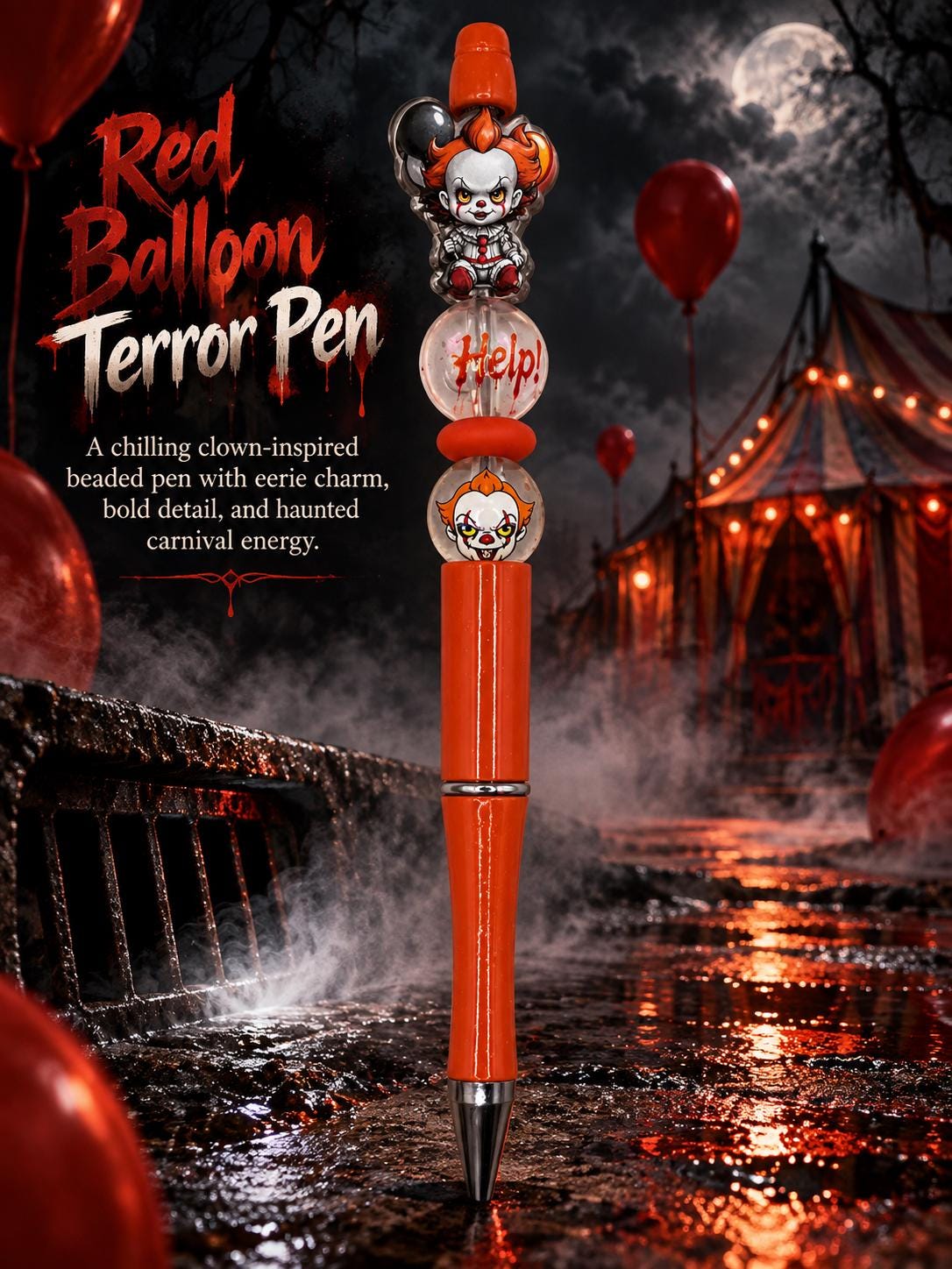 Unique Halloween Pen - Etsy