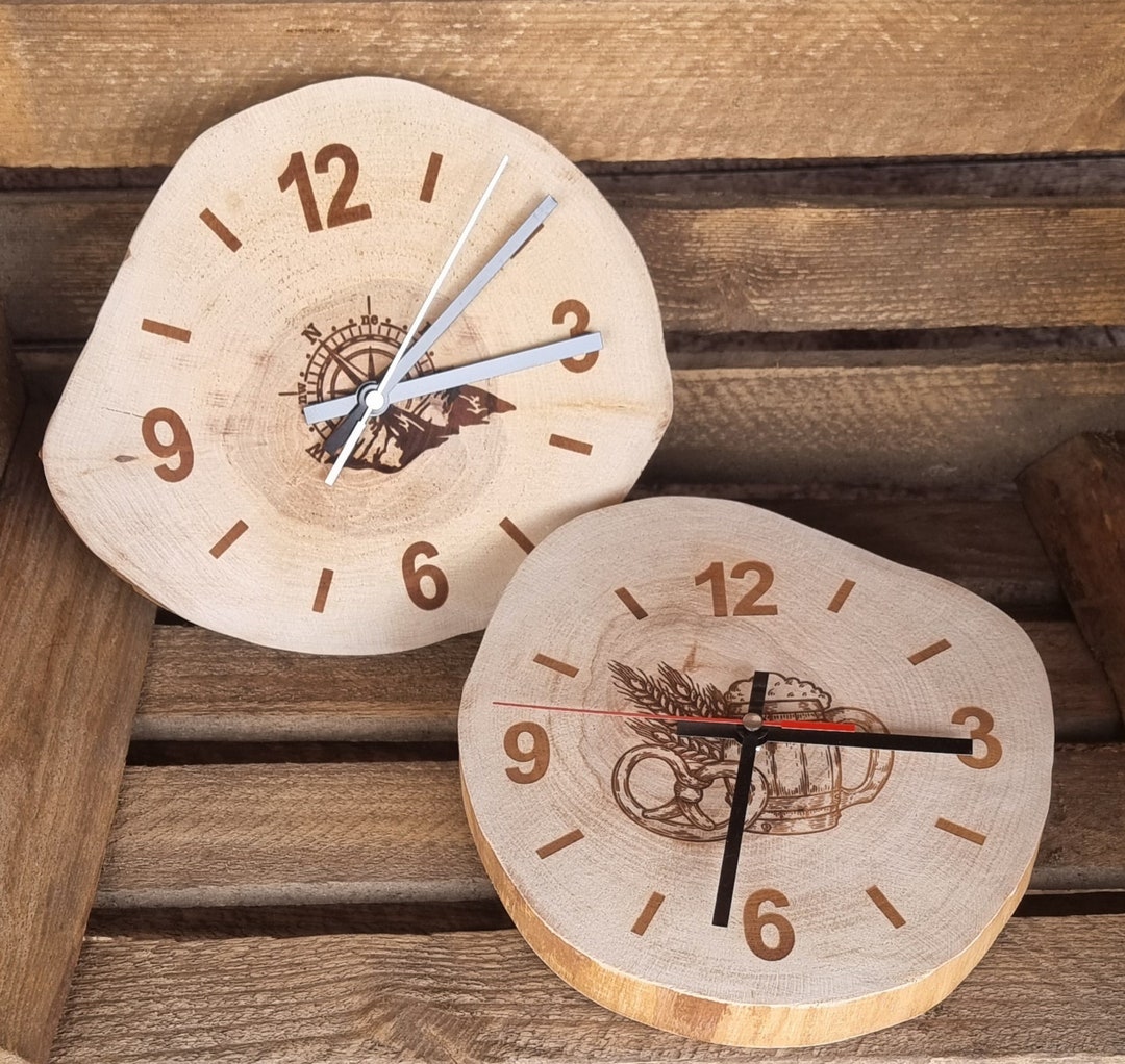 Holzuhr Uhr Selber Bauen Holz Wall Clock Wanduhren Aus Holz Selber