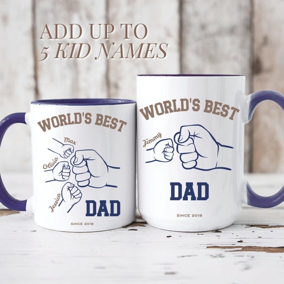 Tazza Regalo Per Papà 325ml - Ceramica Bianca E Nera Con Frase Divertente, Resistente, Microonde E Lavastoviglie