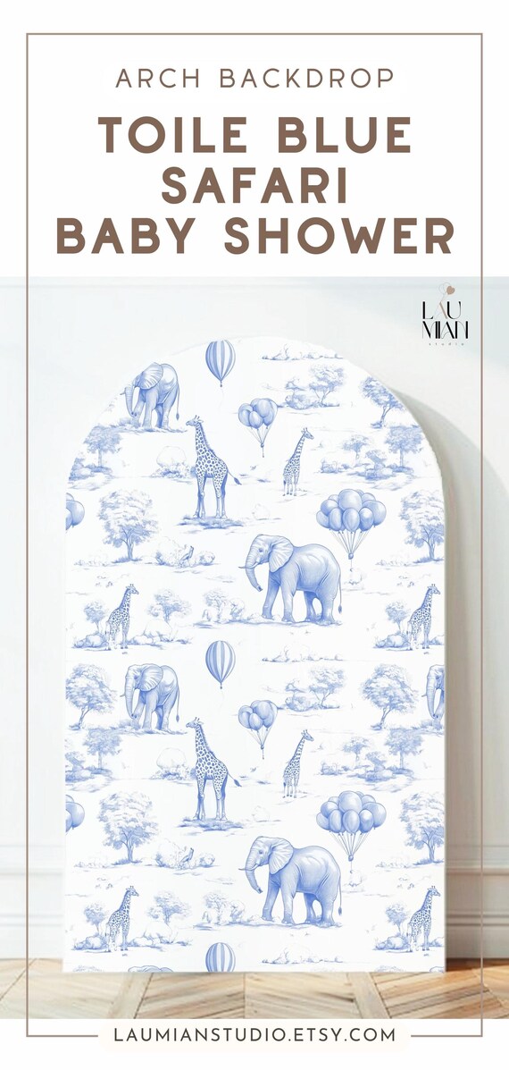 Wild One Animals Arch Stand Backdrop Jungle Safari Boy First Chiara Wall Backdrop For Birthday Babyshower Photobooth Photography Party Decor