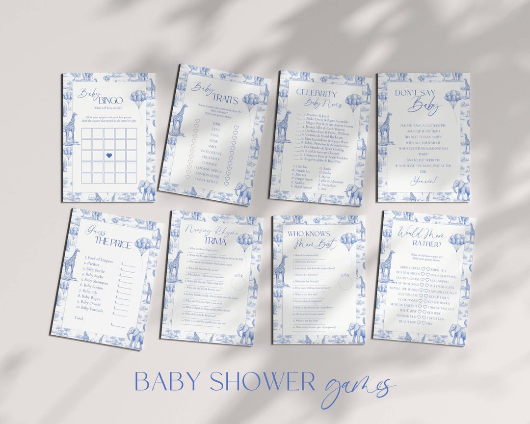 30 Fun Baby Shower Game Cards – Guess The Baby Butt, Boob Or Baby? Game For Gender Reveal Parties - View #12