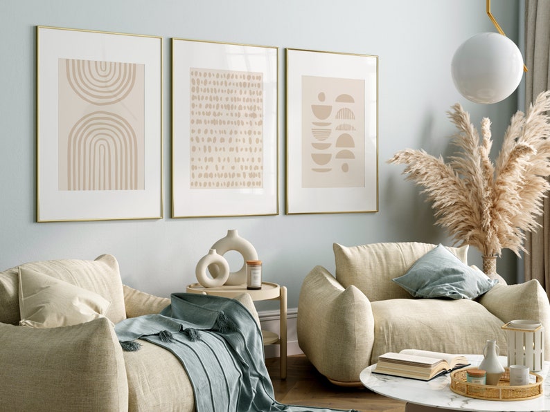Neutral Printable Wall Art Boho Printable Art