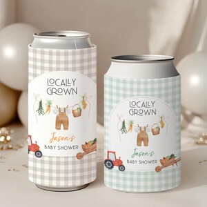 Lokal gewachsene Babyparty-Dosenkühler-Hülse Kundenspezifisches lokal gewachsenes benutzerdefinierte Koozie Lokal gewachsener Saft-schlanker Dosenkühler Lokal gewachsener Dosenkühler