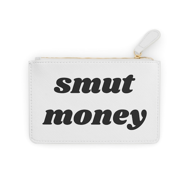 Smut Money Mini Clutch Bag, Bookish Gifts, Gifts for Readers, book club gifts