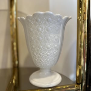 Fenton Milk Glass Vase
