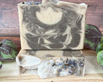 Lavender Essential Oil Goat Milk Soap-Handmade Artisan Bar