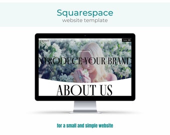 squarespace template, squarespace template, squarespace website template, website design, studio template, simple website design.