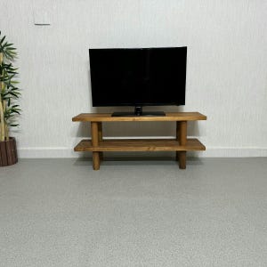 Solid Wood Tv Unit, Media Stand,  Tv Stand with shelf,  Wood Tv stand, Tv media stand, Tv Console Table Media Tv table , Tv stand
