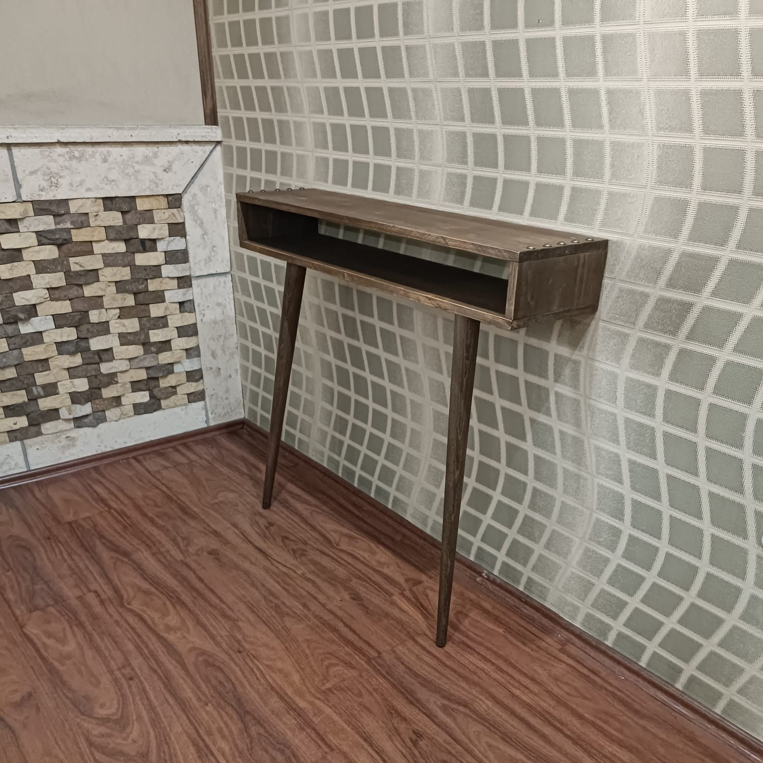 Console Table,slim Entryway Table With Storage, Narrow Console Table ...