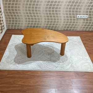 Live Edge Coffee Table, Funky coffee table, Curved Coffee Table, Mid Centruy Coffee Table, İrregular Coffee Table, Wood Coffee Table