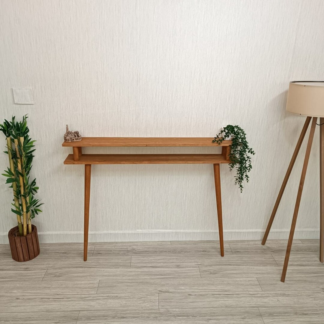 Console Table,slim Entryway Table With Storage, Narrow Console Table ...