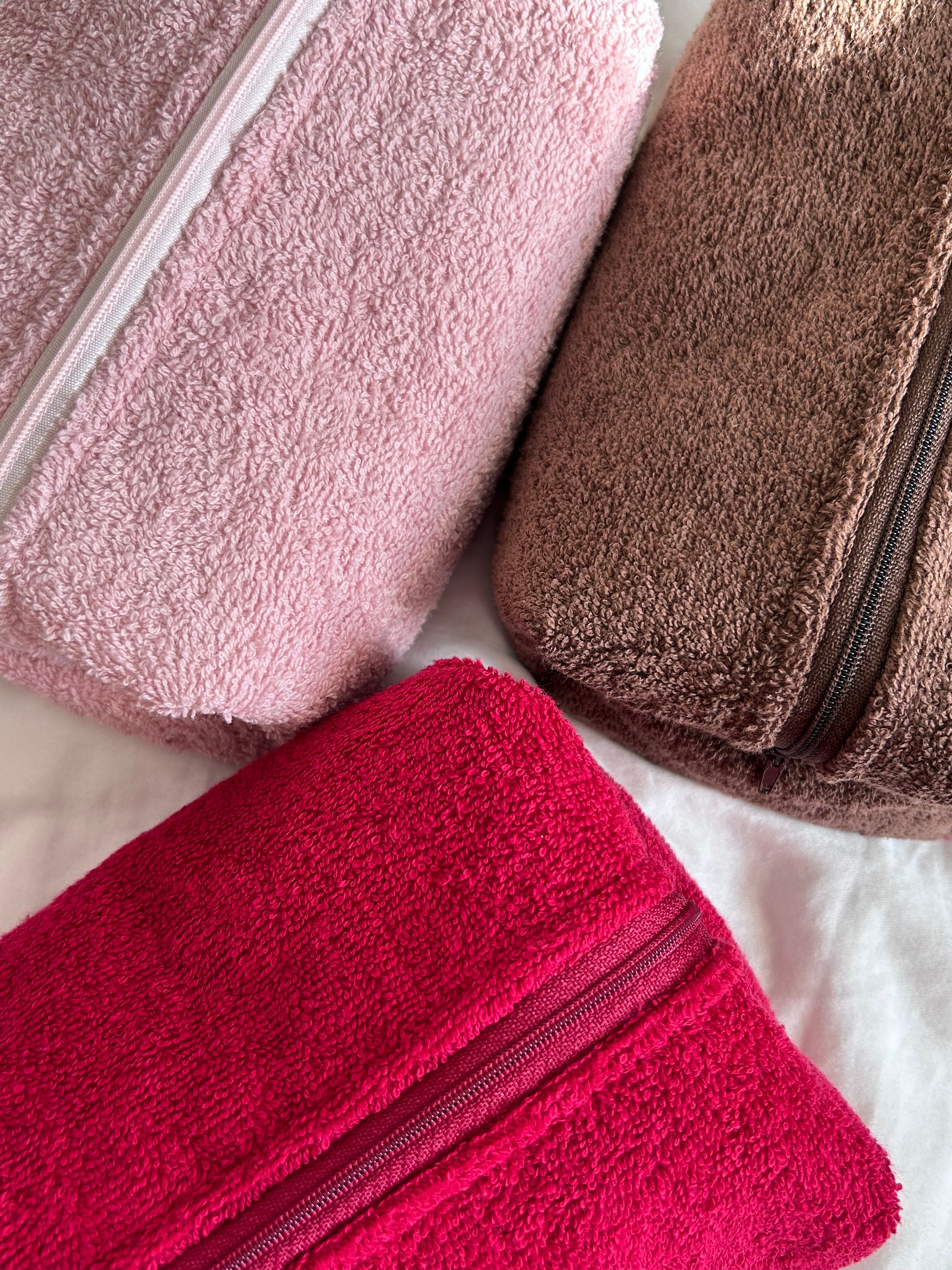 Terry cloth pouch sale