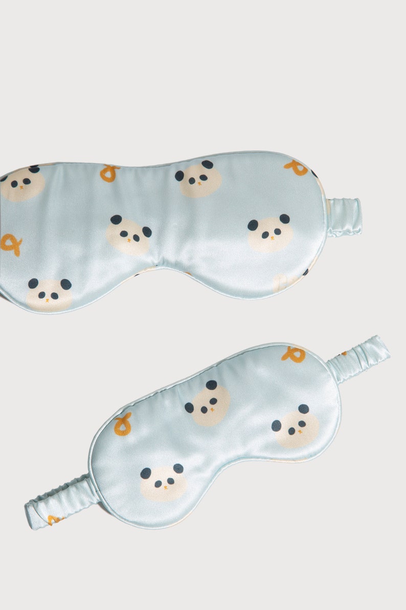 100 Silk Sleep Mask Mom&kids Matching Patterns Holiday Giftmulberry