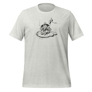 Samurai Toad Shirt - Ronin Warrior Frog Clothing - Feudal Japanese Amphibian - Chilling on a Lily Pad Shirt