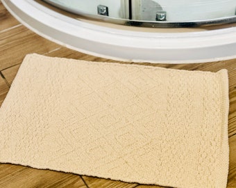 Hemp Bath Mat | Hemp Shower Mat | Various Colours | Rectangular Bathroom Mat | Floor Mat