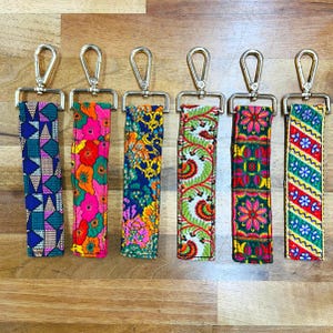 Keychain coloured: Bohemian Keychain, Oversize Keychain