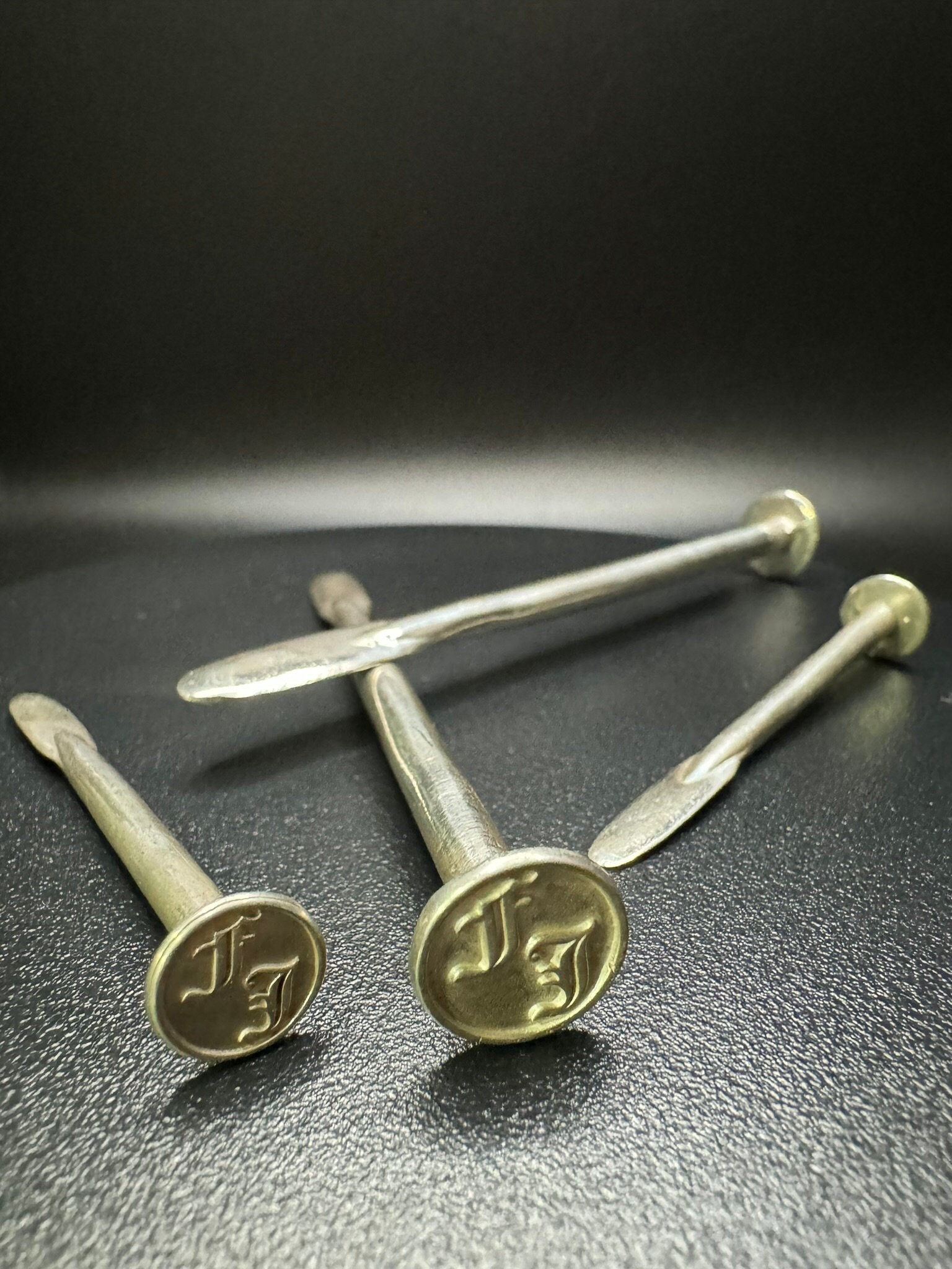 イギリスのアンティーク真鍮製タバコタンパー（Brass Pipe Tamper） イギリスのアンティーク真鍮製タバコタンパー（Brass Pipe Tamper）