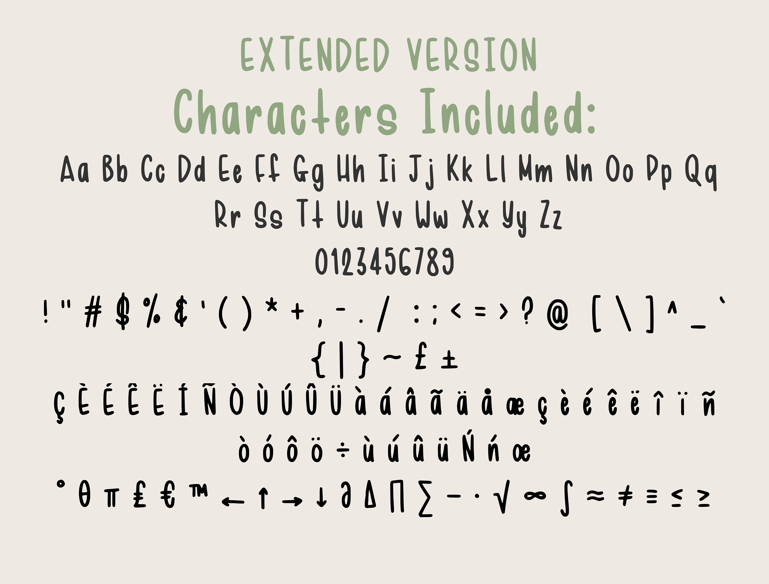 Skinny Notes Skinny Handwriting Font Extended | Cute Neat Handwriting | OTF | TTF ...